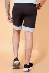 CITY SLICKER STRETCH BLACK SHORTS Dvilla