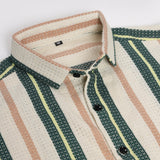 Men Standard Opaque Striped Casual Shirt Dvilla