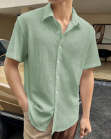 Men's Seersucker Comfort Shirt - Pista