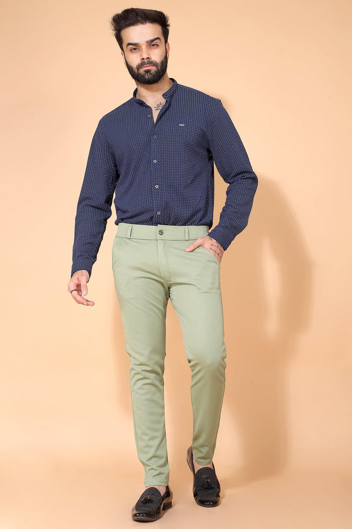 TRENDSETTER STRETCH SLIM FIT PISTA TROUSERS Dvilla